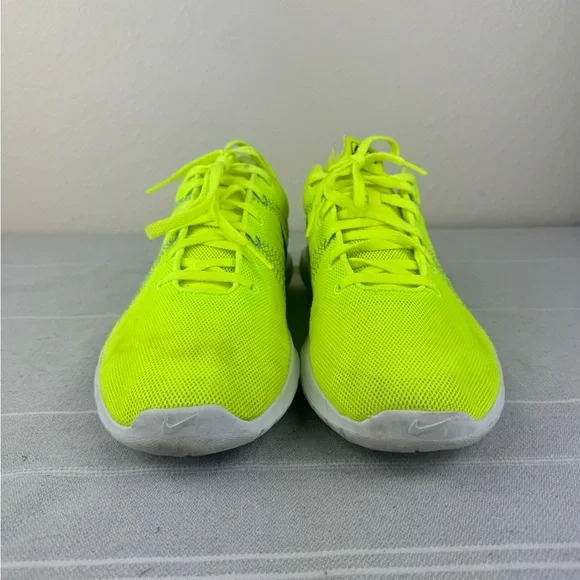 Size 10 - Nike  Flex Fury  Tennis Ball Yellow 705288-700 - Picture 2 of 8